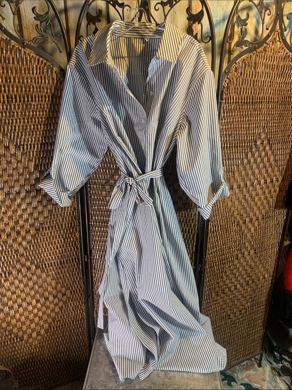 🚫SOLD🚫Cato Striped Shirt Dress with Belt Plus Size 22W-24W